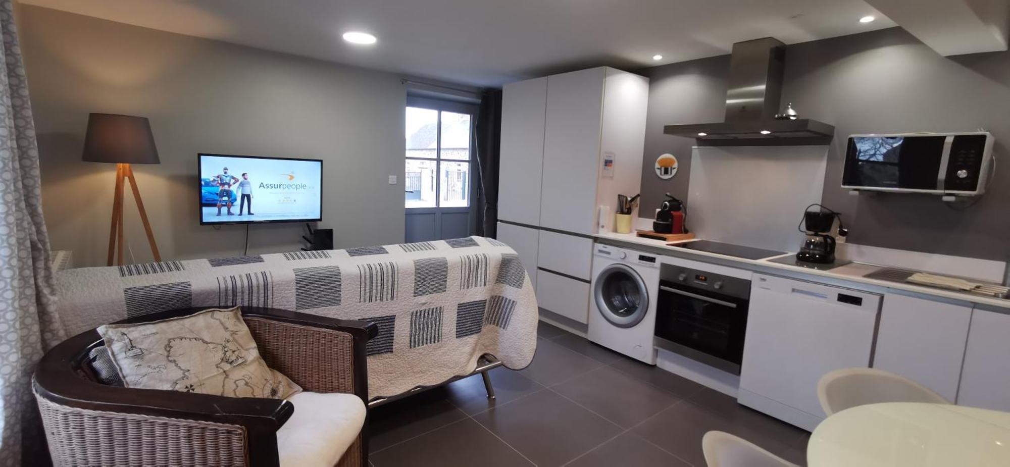 Gites Les 2 Hermines Mont-Dol Habitación foto